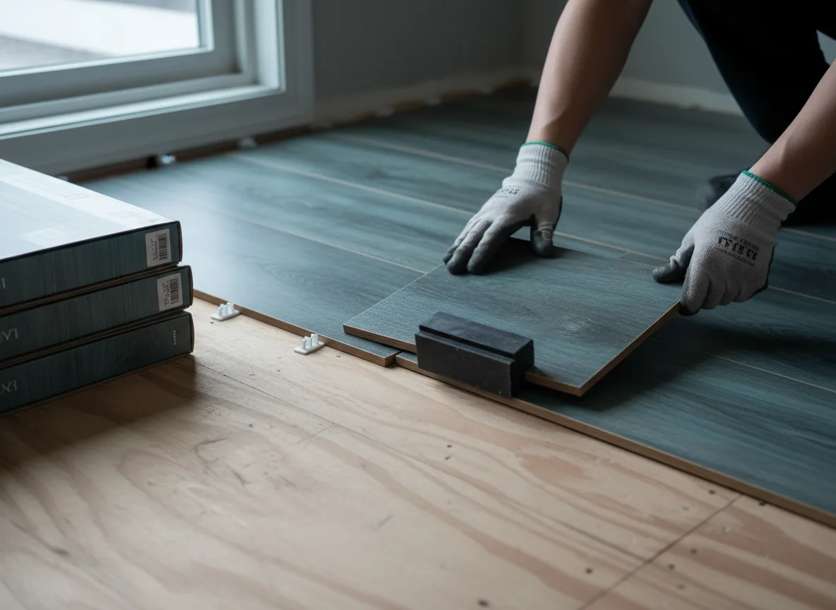 Luxury Vinyl Plank Installation company in Falun, KS